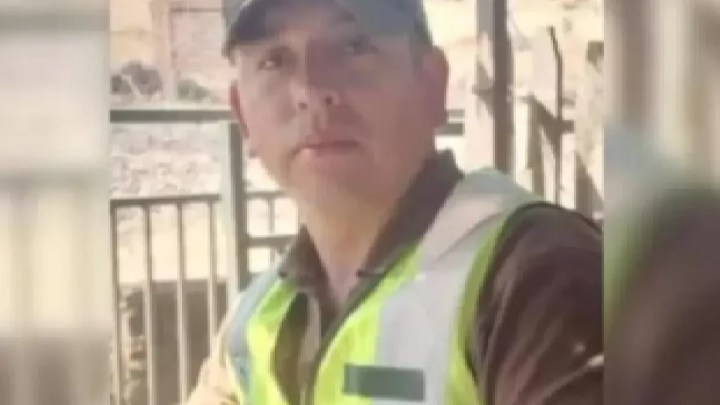 Alex Salazar Rodríguez, carabinero chileno muerto en Concepción (Foto cortesía Radio Bío Bío)