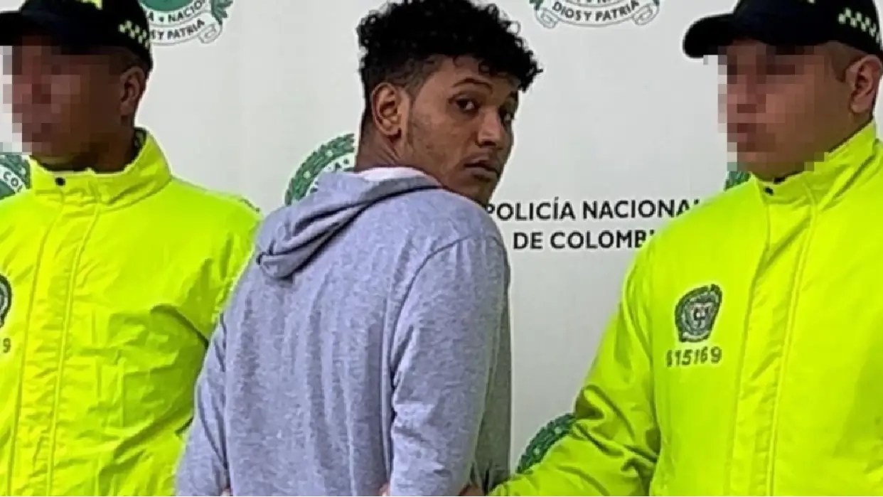 José Leonardo Quevedo, venezolano de 21 años de edad, es procesado por ser el presunto autor de cinco homicidios en Bogotá (Foto cortesía Blu Radio)