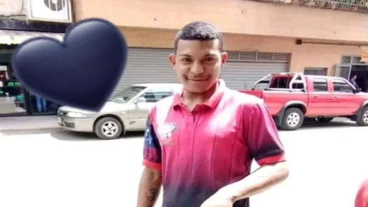 Edwin García, de 21 años de edad (Foto cortesía Román Camacho)