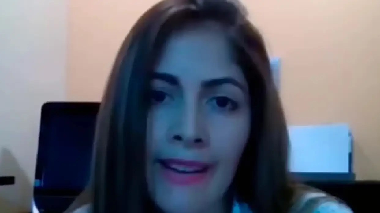 Leyla Vanessa Vivas, esposa del embajador de Venezuela en Guinea Ecuatorial (Foto cortesía Punto de Corte)