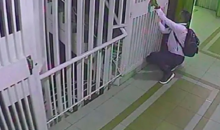 Sujeto se hace pasar por inspector de Hidrocapital para entrar a edificios a robar (Foto cortesía Alberto Prato)