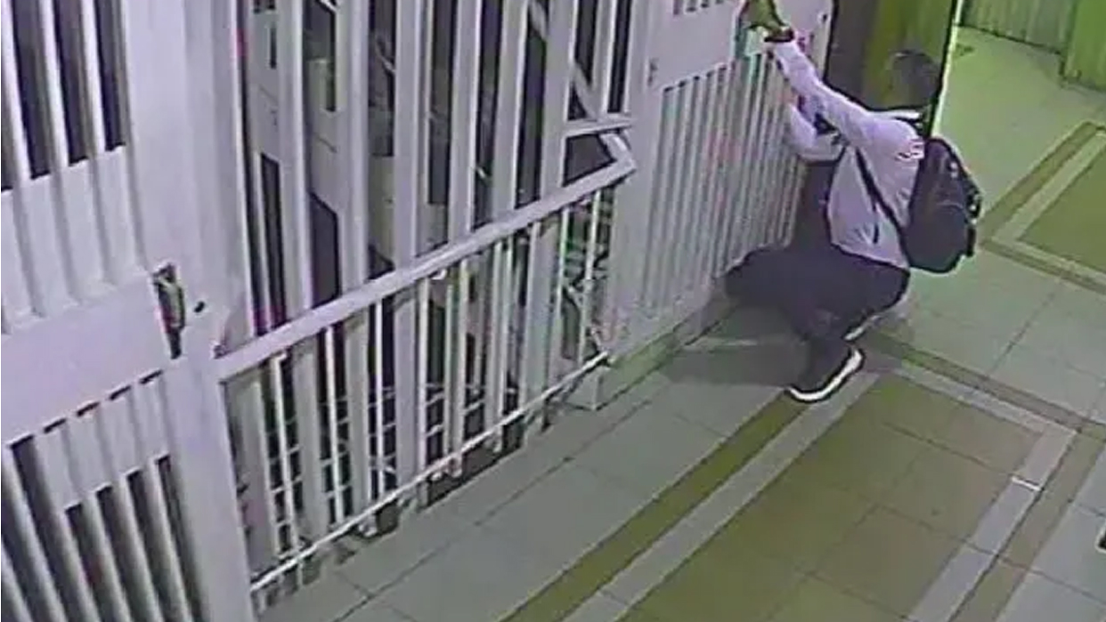 Sujeto se hace pasar por inspector de Hidrocapital para entrar a edificios a robar (Foto cortesía Alberto Prato)