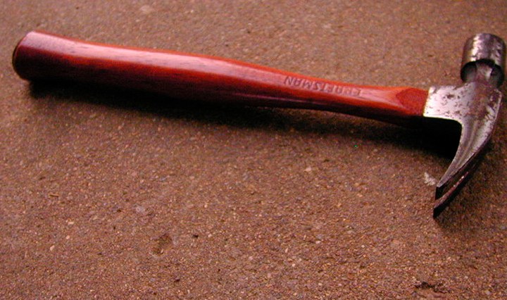 Imagen referencial de un martillo (Foto cortesía)