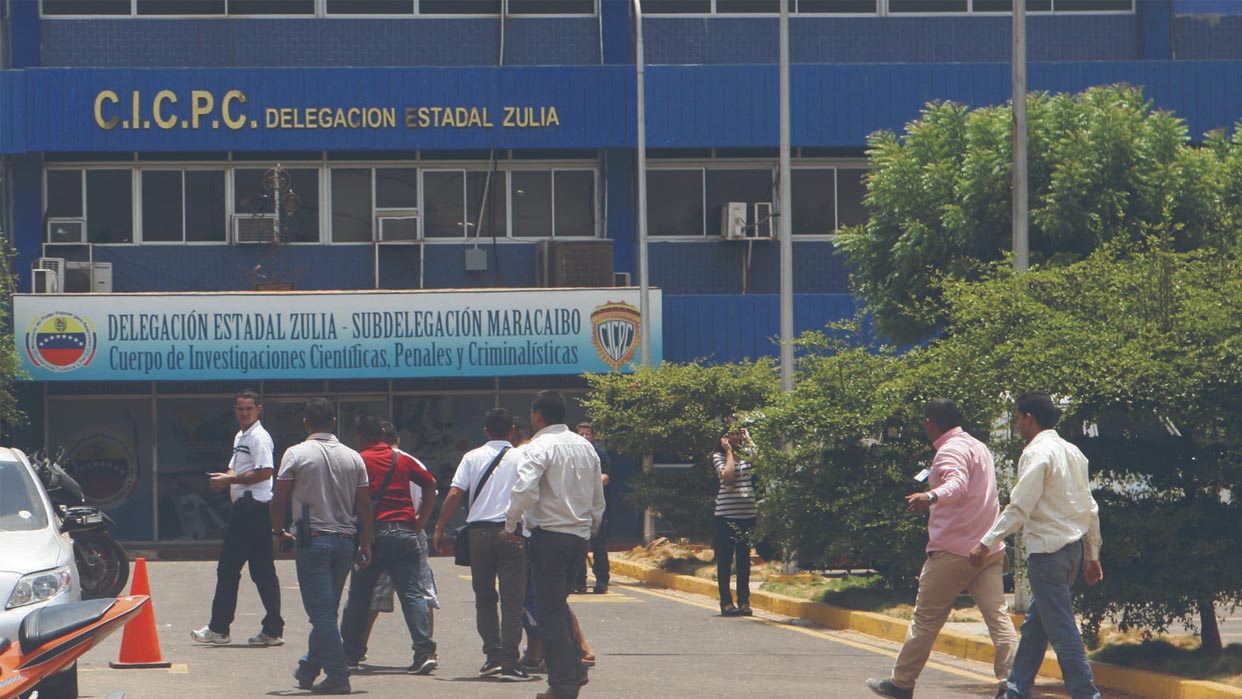 Imagen referencial del Cicpc en Zulia (Foto publicada por Versión Final)