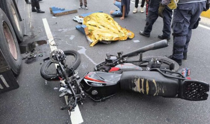 Imagen referencial de un accidente de tránsito (Foto publicada por Unión Radio)
