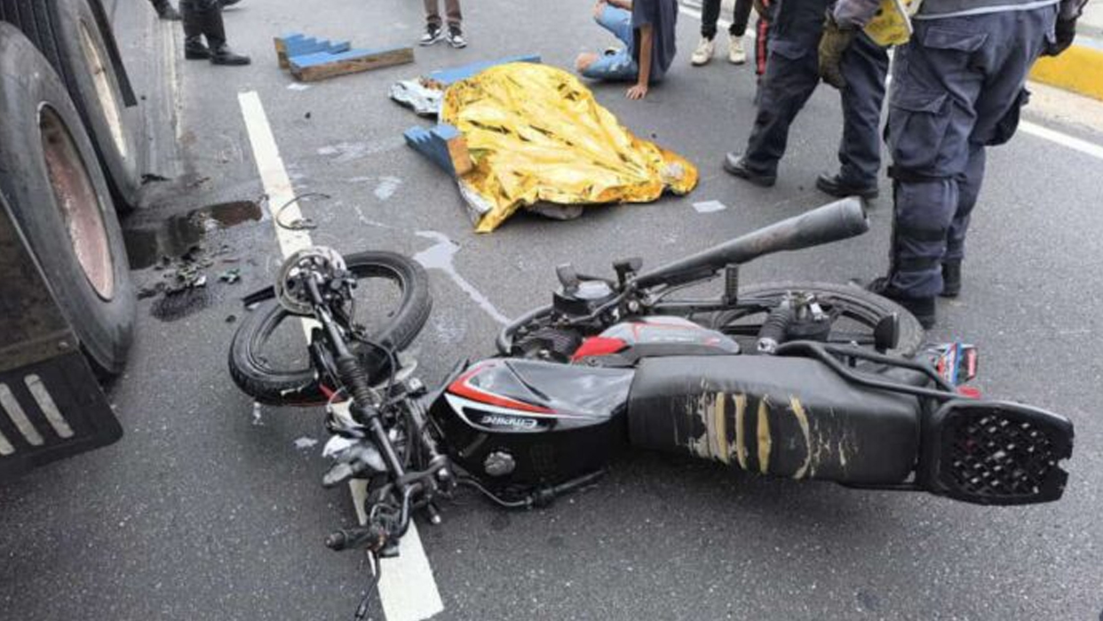 Imagen referencial de un accidente de tránsito (Foto publicada por Unión Radio)