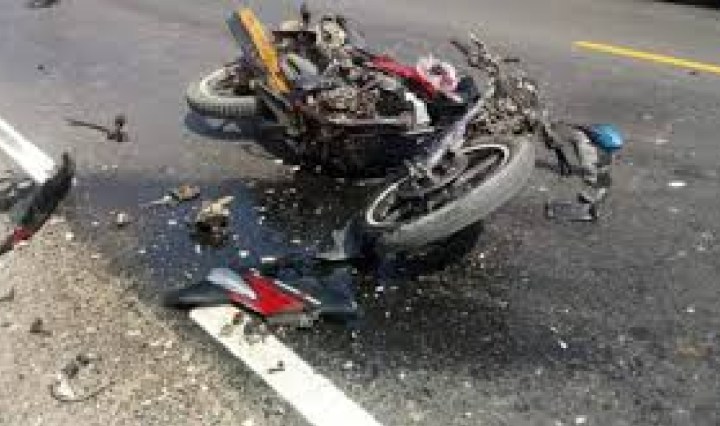 Imagen referencial de accidente de moto (Foto cortesía)