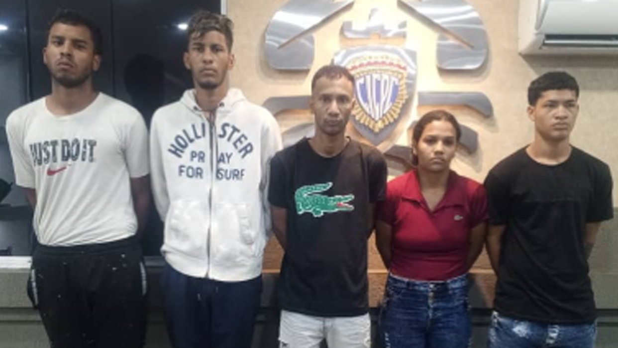Cinco detenidos por muerte de joven tras golpiza en Los Próceres (Foto publicada por el Cicpc)