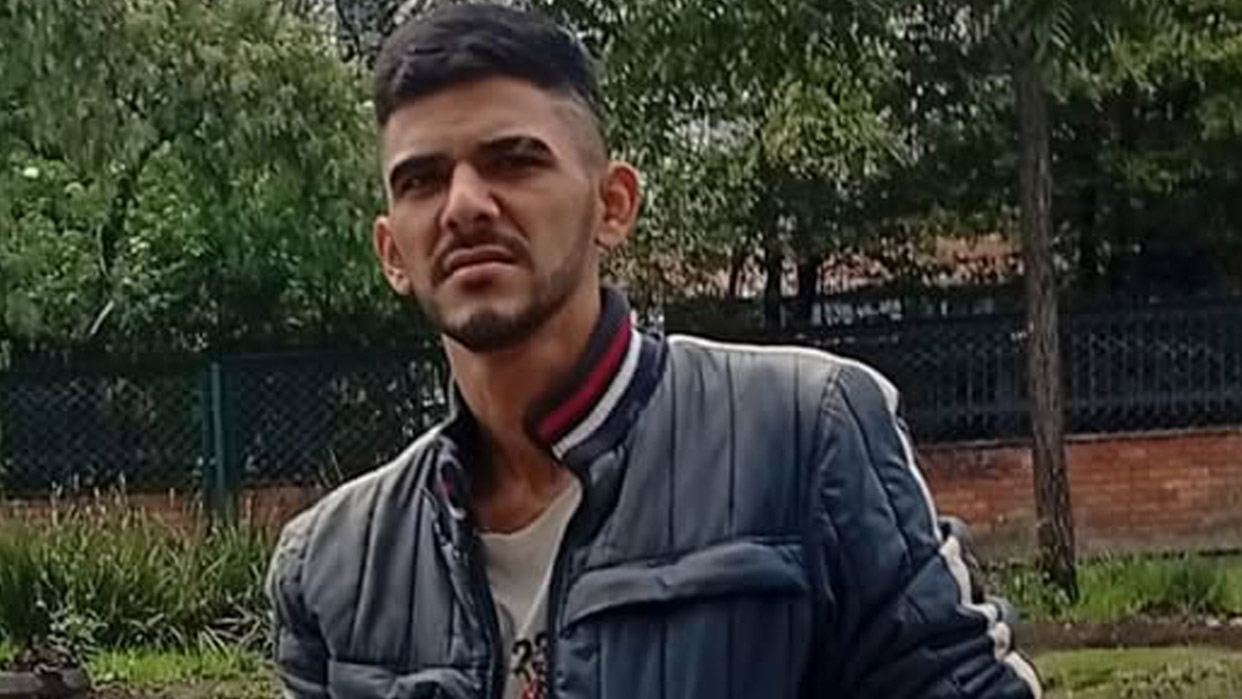 César Eduardo Díaz Boscán, desaparecido en Colombia (Foto cortesía)