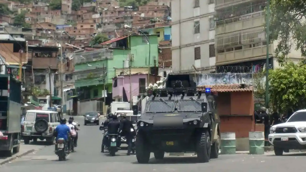 Imagen referencial de la PNB en El Valle (Foto publicada por crónica Uno)