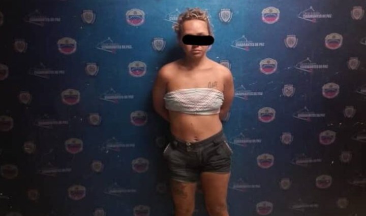 Milleskys Lilibeth Chirinos Zambrano, de 26 años y conocida como “la Catira” (Foto publicada por Primicia)