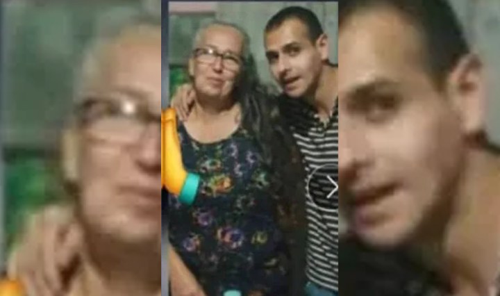 Lucy Amparo Cedeño de Guerrero (62 años) y su hijo Elías Alberto Guerrero Cedeño (34), quien presentaba retraso cognitivo /Foto publicada por La Nación)