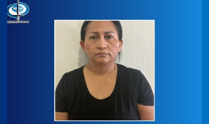 Deyanira Villegas. médico gnegoobstetra detenida (Foto publicada por el Ministerio Público)