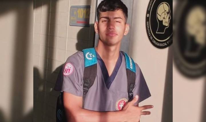 Luis Fernando Medina, de 19 años de edad (Foto publicada por Versión Final)