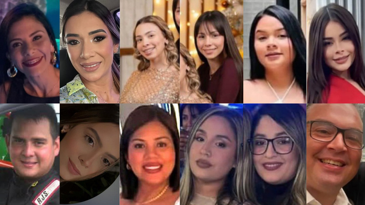 La tragedia del Jet Set enlutó a varios países del continente (Fotos cortesía)