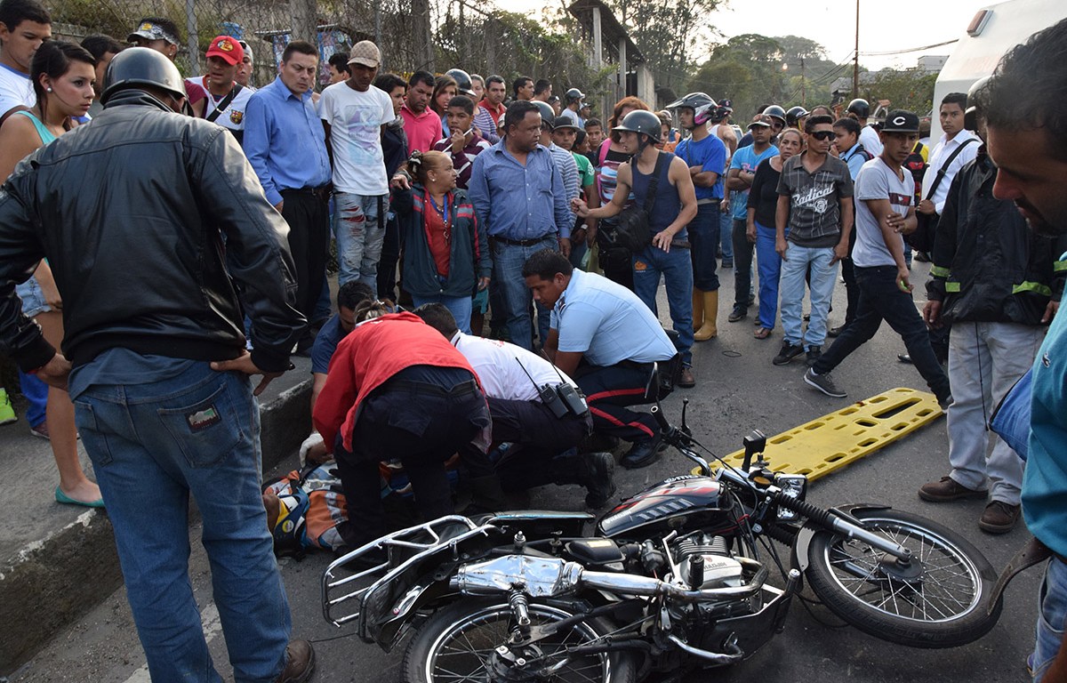 Imagen referencial de un accidente de moto (Foto publicada por Avance)