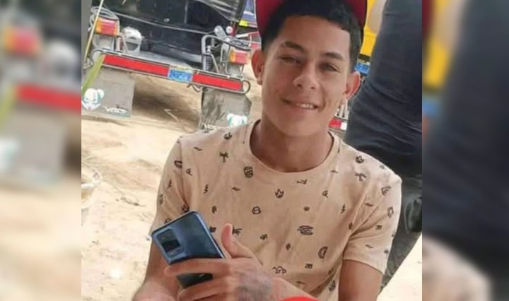 Cristhnar Josué Orochena de 21 años de edad está desaparecido en Colombia (Foto cortesía)