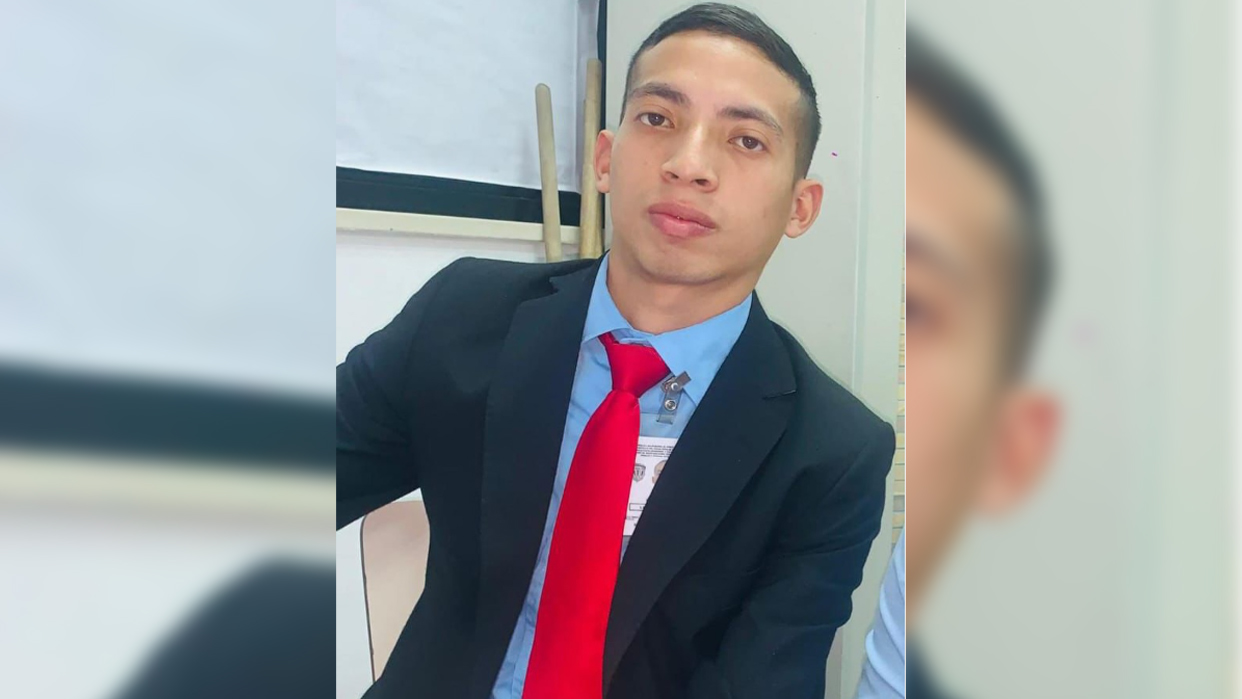 El detective Moisés Rodríguez, del Cicpc (Cortesía @DouglasRicoVzla)