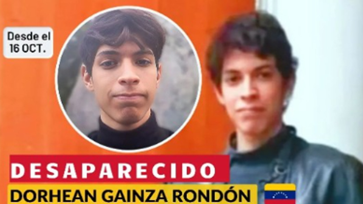 Familiares crearon el correo BuscandoADorhean@gmail.com para tratar de encontrar información sobre su desaparición (Fotos cortesía)