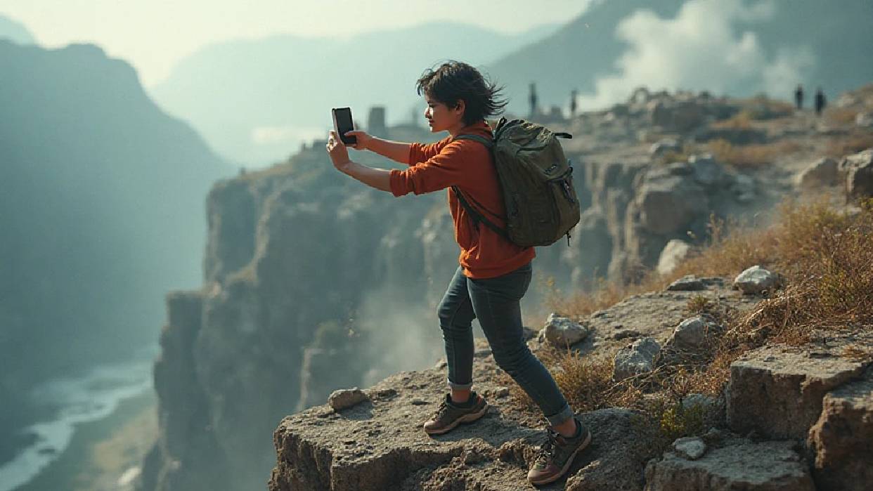 La búsqueda de la "selfie perfecta" se ha convertido en una de las principales causas de muerte accidental vinculada al uso de redes sociales (Imagen cortesía)