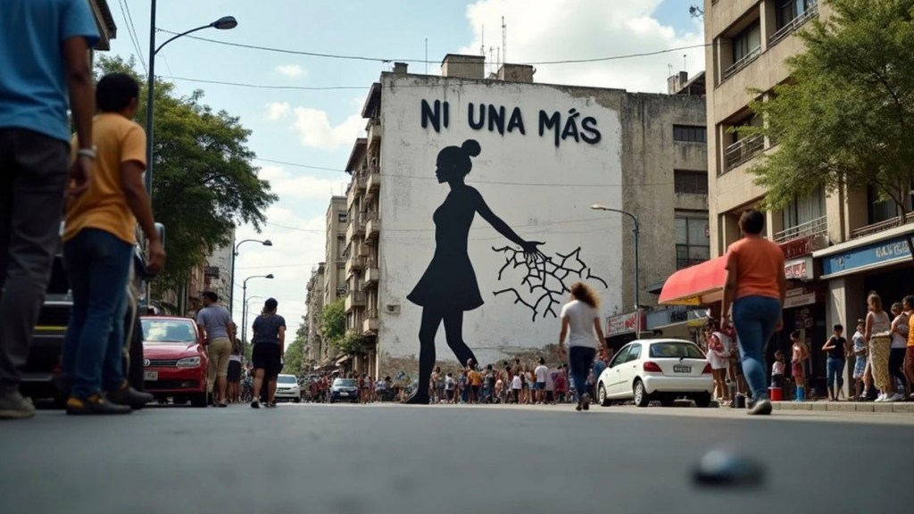 Foto referencial de violencia de género (imagen generada por inteligencia artificial)