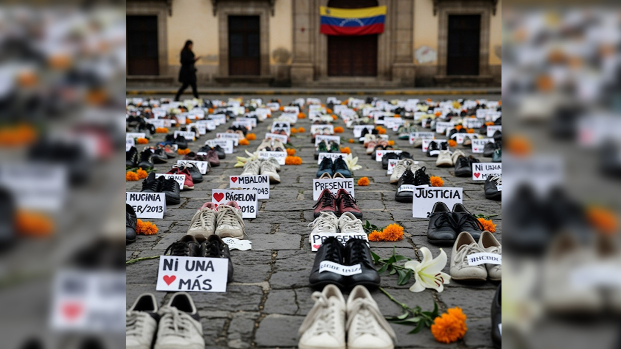 Foto referencial de violencia de género (imagen generada por inteligencia artificial)