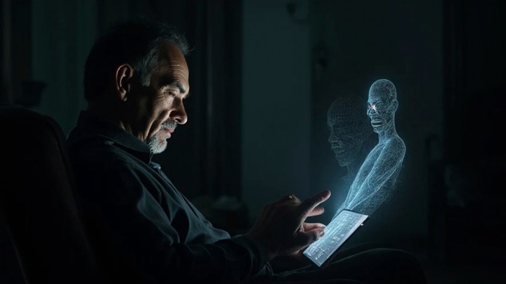 La interacción humana es irremplazable en el tratamiento de la salud mental. La IA debe ser un complemento, no un sustituto y amenaza con convertirse en un monstruo (Imagen creada por Inteligencia Artificial)