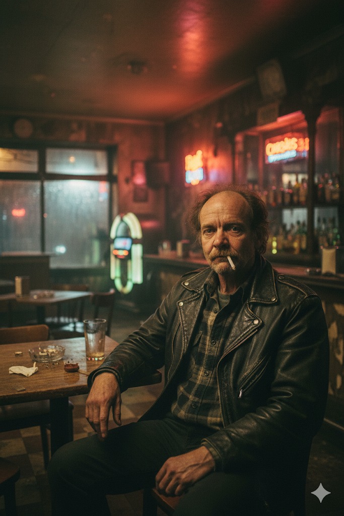 Terry Peder Rasmussen, conocido como "The Chamaleon Killer (Imagen creada con Inteligencia Artificial)