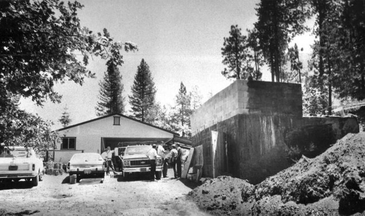 La propiedad en el condado de Calaveras, en California, era un búnker donde cometieron decenas de terribles torturas y asesinatos (Foto cortesía)