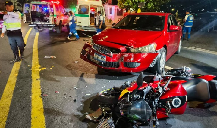 El costo de la imprudencia. Las motocicletas estuvieron implicadas en 2.315 incidentes entre enero y octubre de 2025 (Foto cortesía)