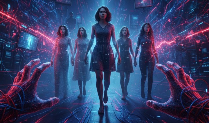 La inteligencia artificial puede ser un espejo distorsionado. Cuando se usa para sexualizar a una mujer sin su permiso, se comete un acto de violencia que destruye su derecho a la intimidad y a la verdad (Imagen generada por IA)