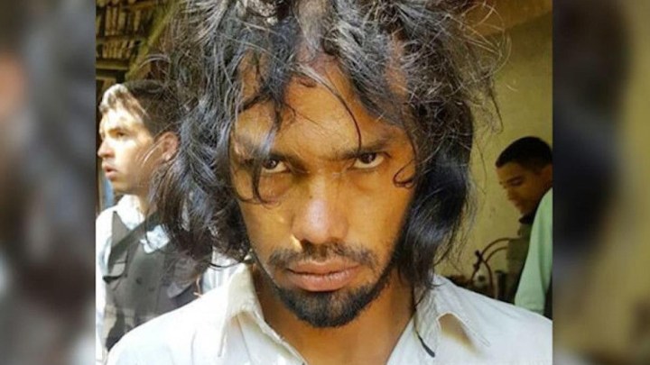 Luis Alfredo González Hernández, bautizado como el “Artista Antropófago” (Foto cortesía)