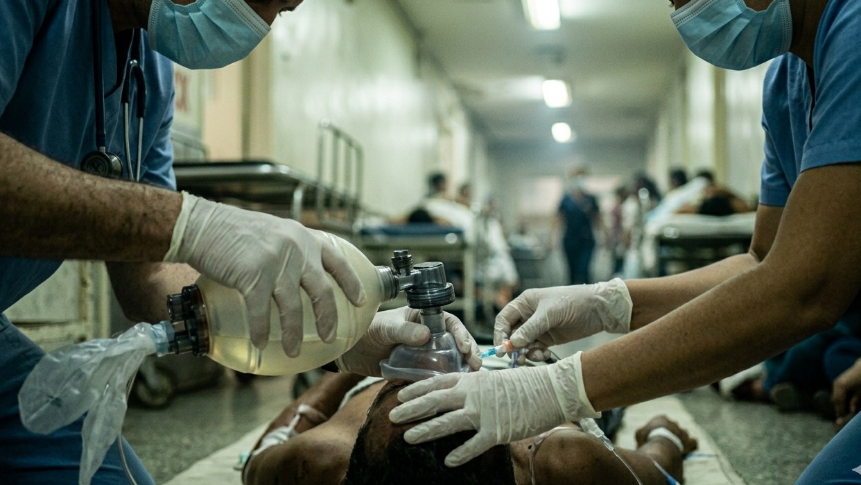 Los accidentes en moto llevan a las familias a gastar enormes cantidades de dinero para intentar recuperar la salud de los lesionados (Imagen generada por Inteligencia Artificial)