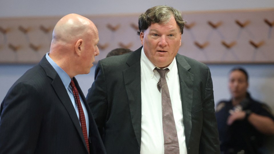 Rex Heuermann durante una de sus comparecencias judiciales (Foto cortesía)