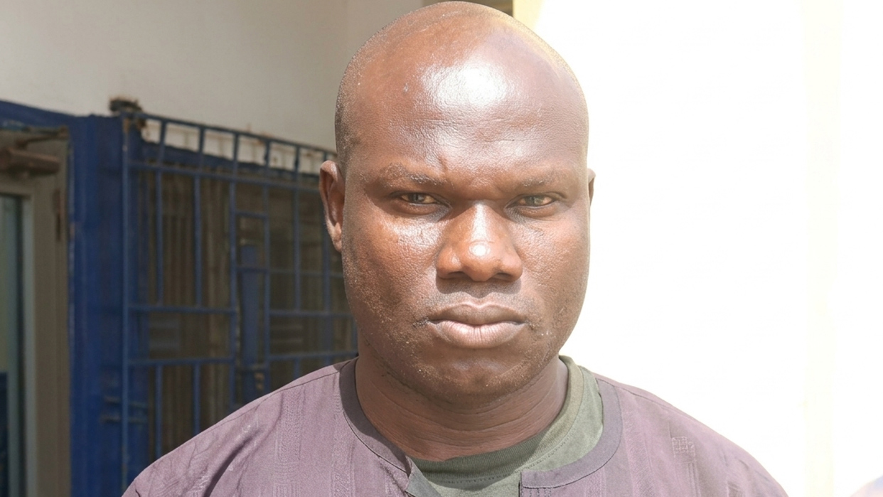 Shariff Abdulai cumple su condena en el sistema penitenciario de Ghana, sometido a trabajos forzados por los horrendos crímenes que cometió (Foto cortesía)