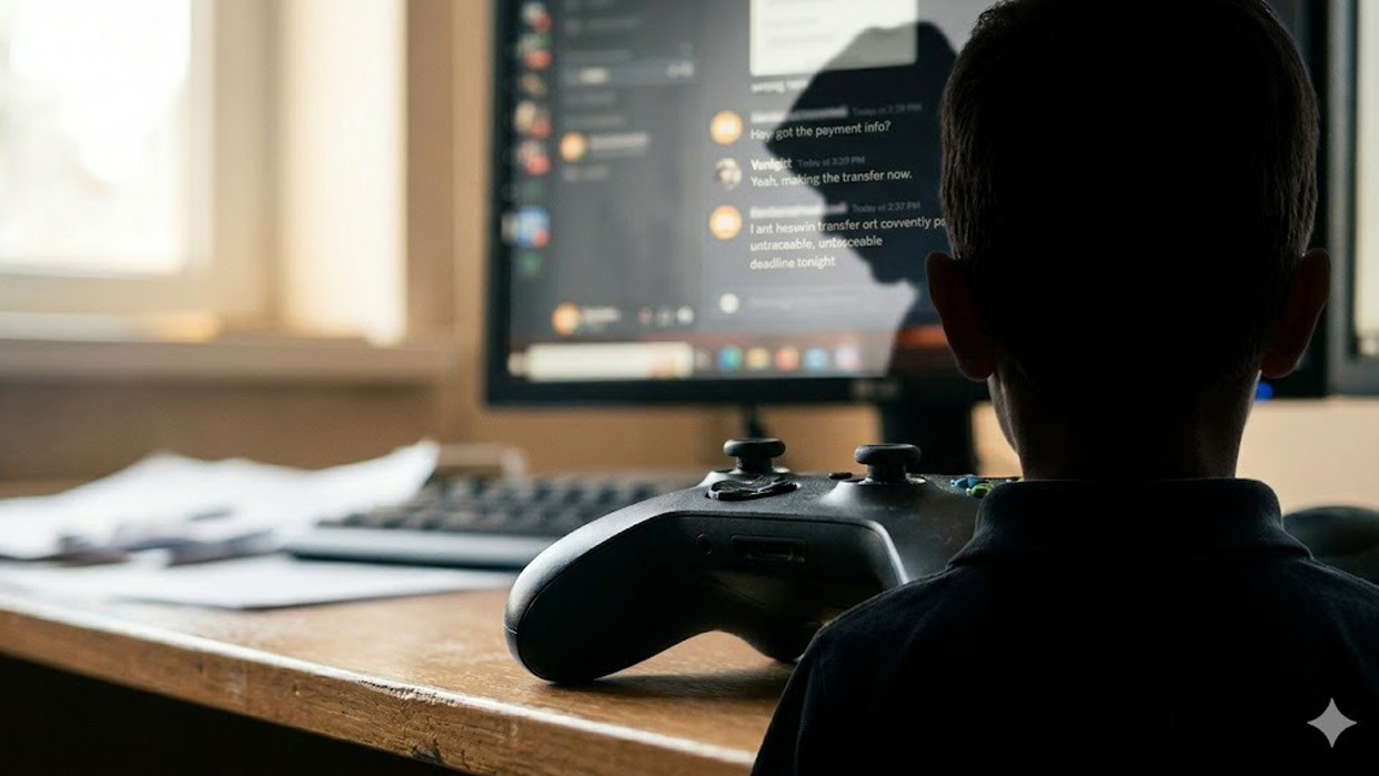 Víctimas del silencio: El aislamiento y el bajo rendimiento escolar pueden ser señales de alerta ante el acoso digital (Imagen generada por Inteligencia Artificial)