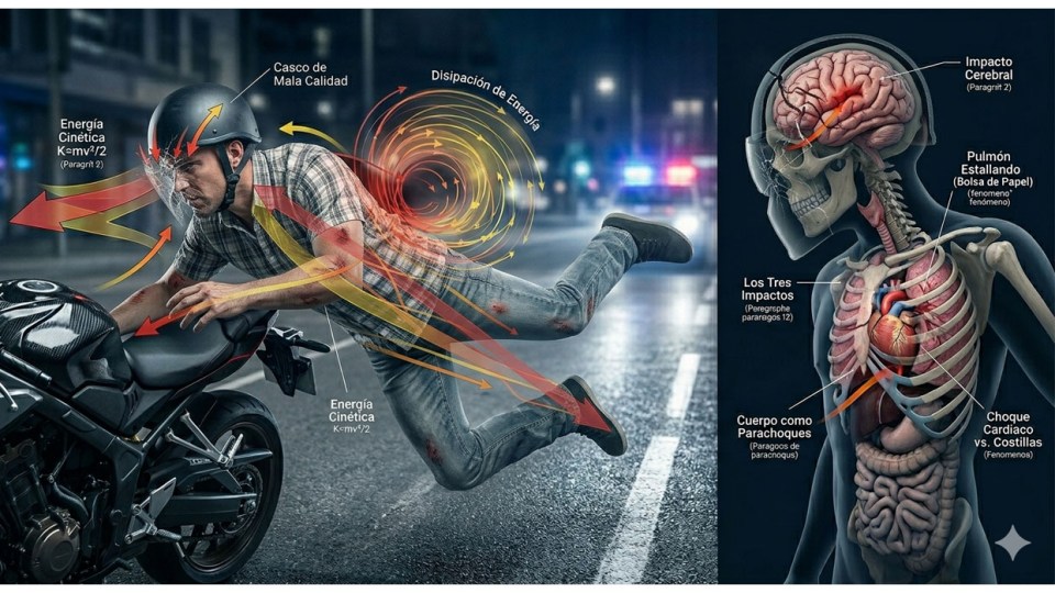 Un accidente de moto representa una quiebra financiera de hasta 5.000 dólares (Cortesía)