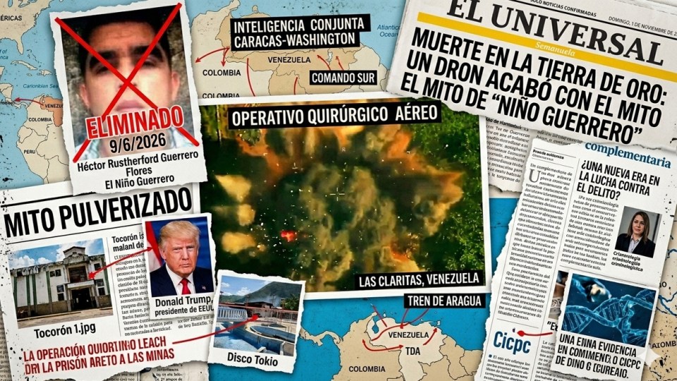 Una operación binacional terminó con uno de los mitos delictivos de Venezuela (Imagen generada por IA)
