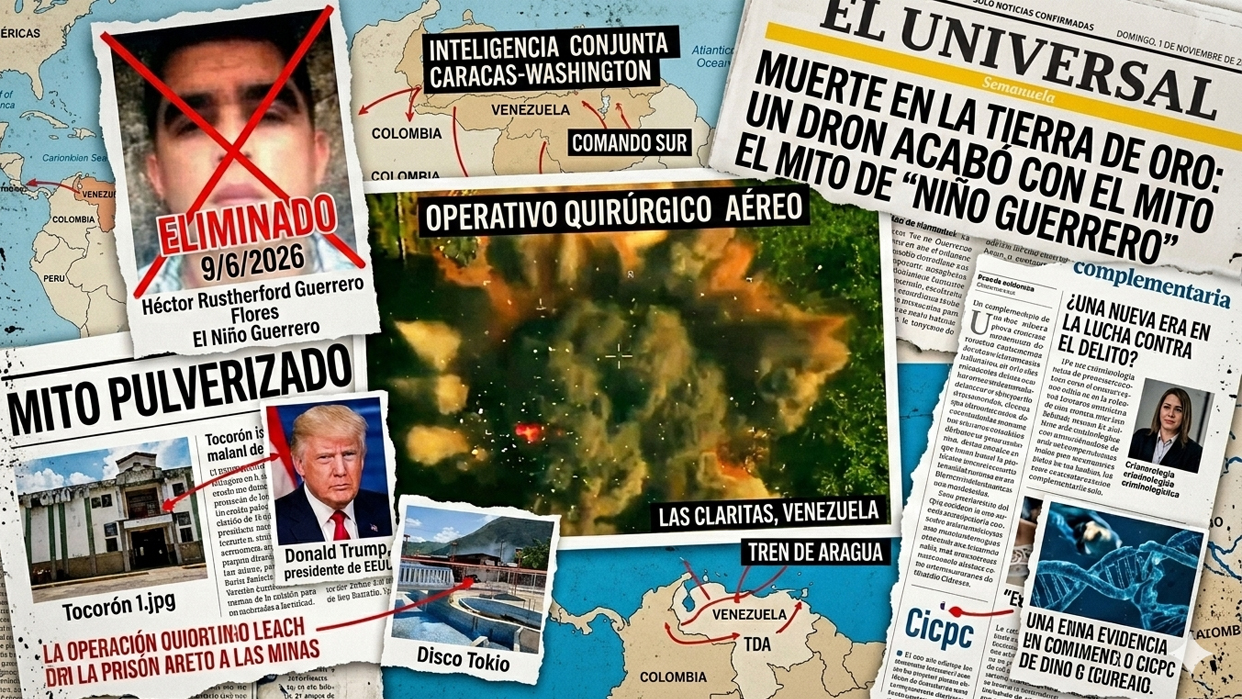 Una operación binacional terminó con uno de los mitos delictivos de Venezuela (Imagen generada por IA)