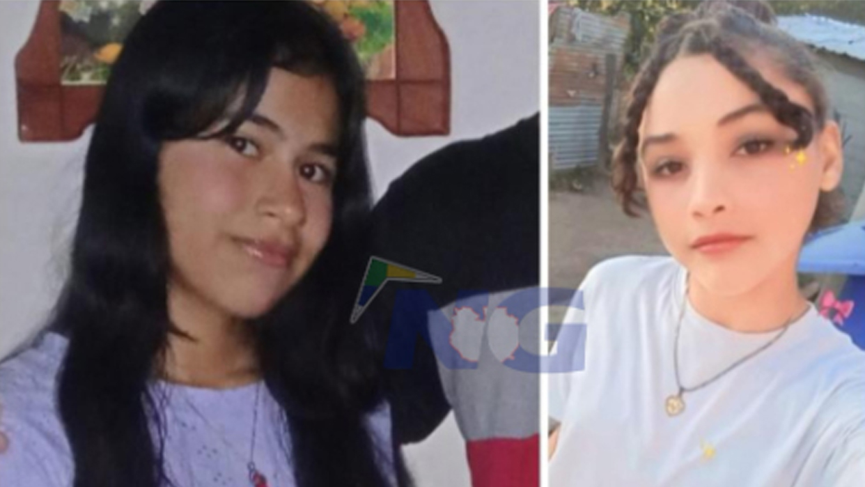 Johalys Sabría Lima Sifontes (12) y Raquel Adonais Correa Correa (13) están desaparecidas desde el 11 de junio (Fotos coretsía)