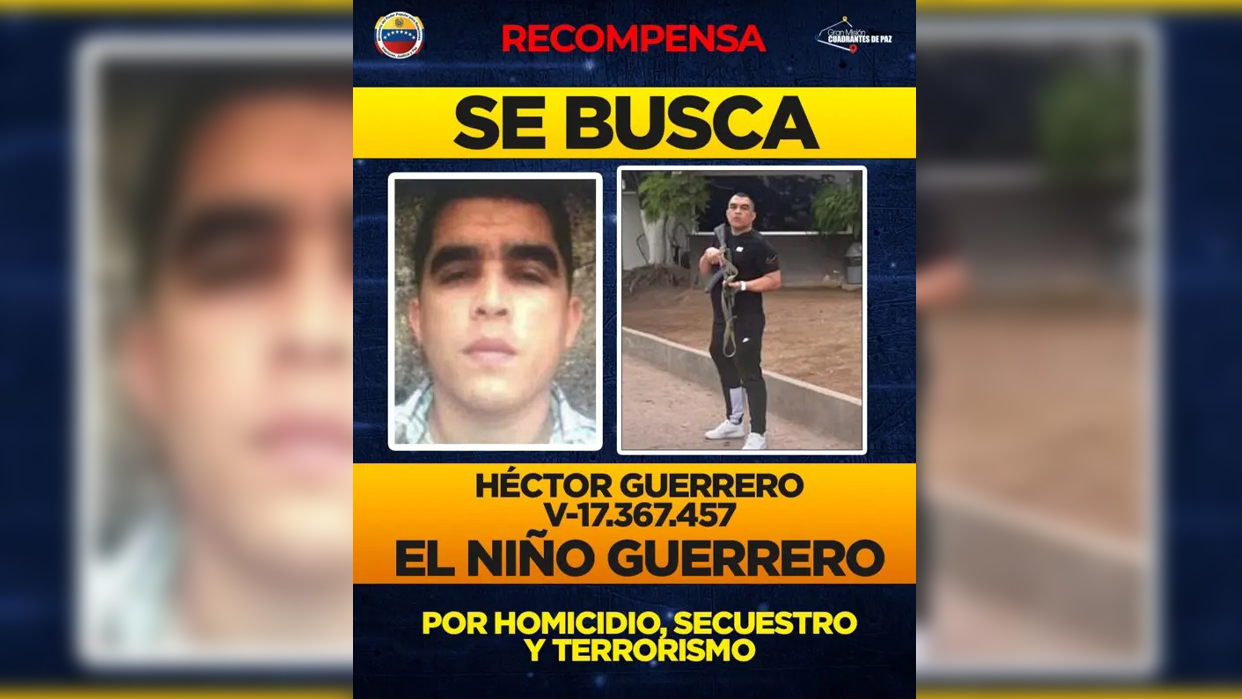 “El Niño Guerrero” demostró no solo ser el criminal más peligroso del país, también es el más escurridizo del continente. (Cortesía)