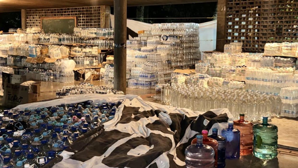 La ayuda a los afectados por los terremotos continúa siendo una prioridad (Foto cortesía)