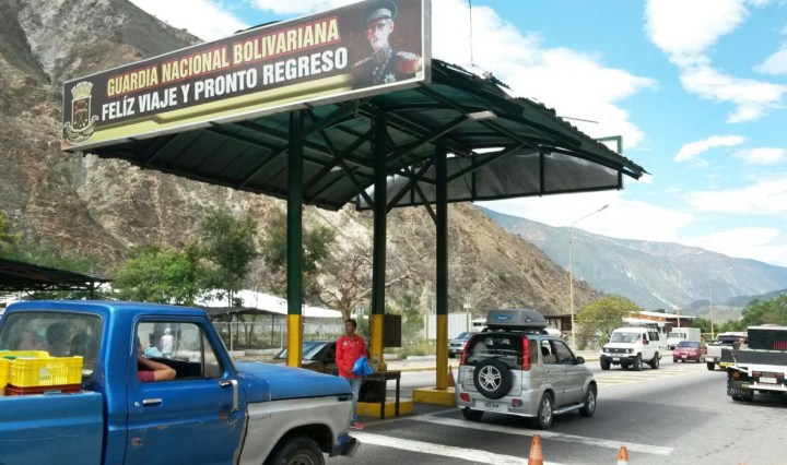 Las alcabalas y puntos de seguridad prácticamente desaparecieron de las carreteras (Foto cortesía)