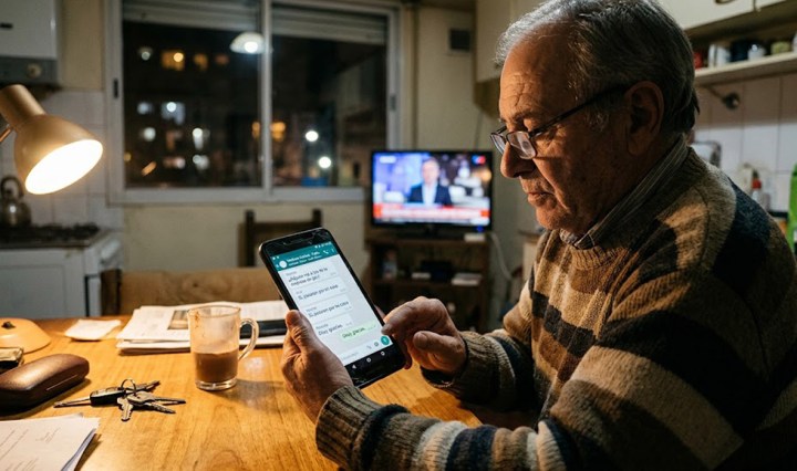 La Alcaldía informó que no pide datos personales de los vecinos que participan en los chats (Imagen creada con inteligencia artificial)