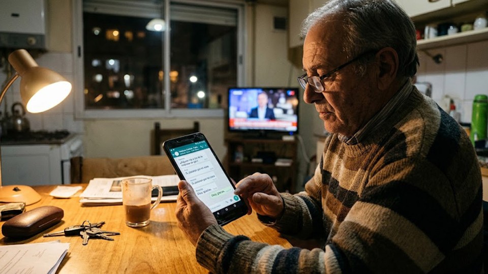 La Alcaldía informó que no pide datos personales de los vecinos que participan en los chats (Imagen creada con inteligencia artificial)